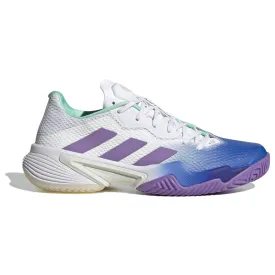 adidas Barricade Tennis Shoes (Ladies) - Lucid Blue/Violet Fusion/Pulse Mint