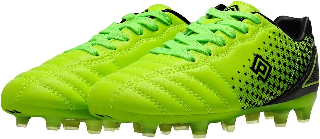 DREAM PAIRS Boys Girls Outdoor Sport Football Shoes Soccer Cleats for Little/Big Kid