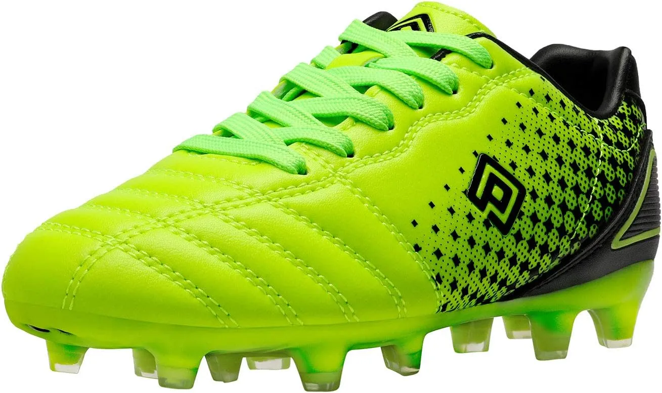 DREAM PAIRS Boys Girls Outdoor Sport Football Shoes Soccer Cleats for Little/Big Kid