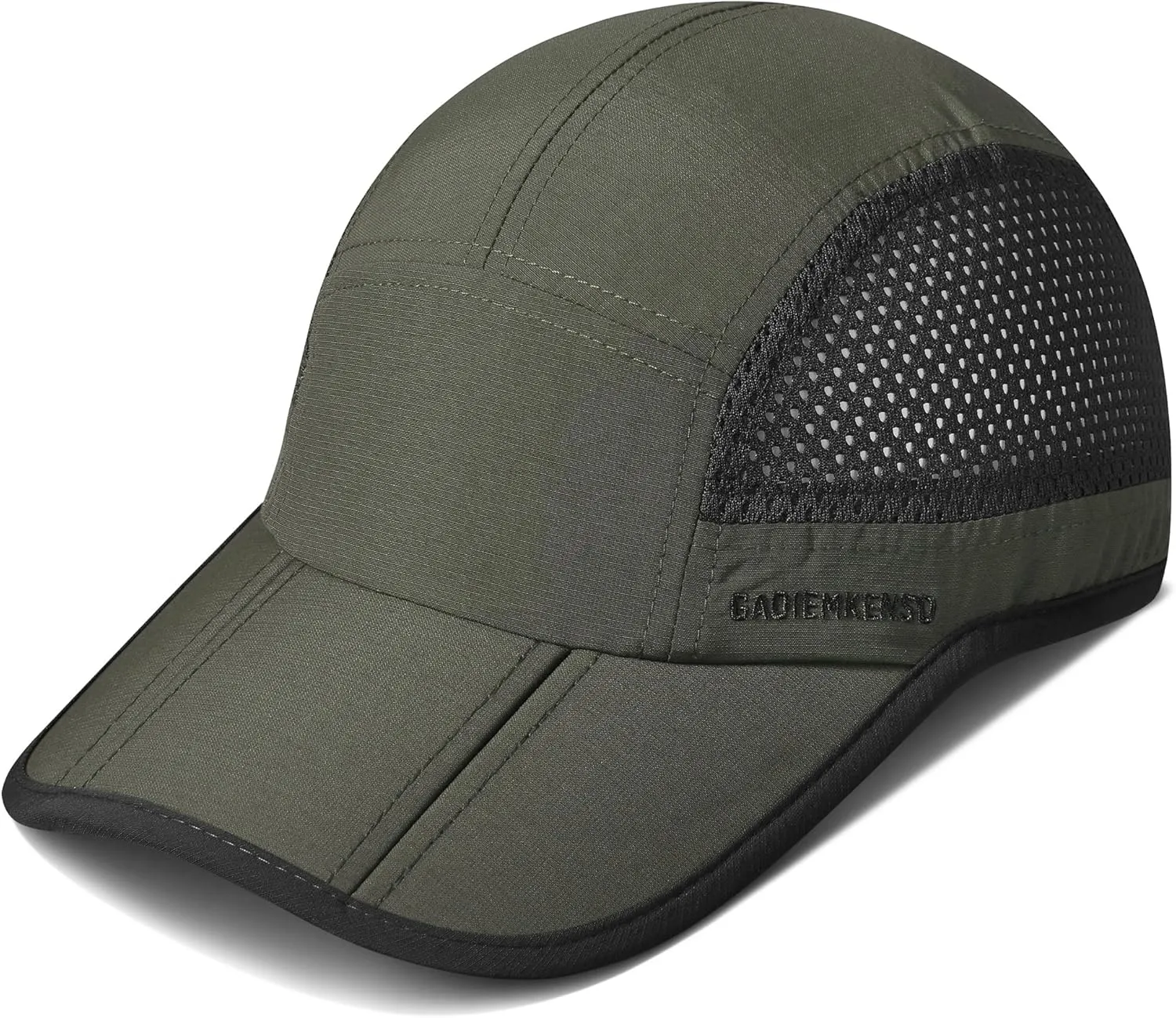 GADIEMKENSD Mens Folding Outdoor Hat Long Brim UPF 50  Sun Protection