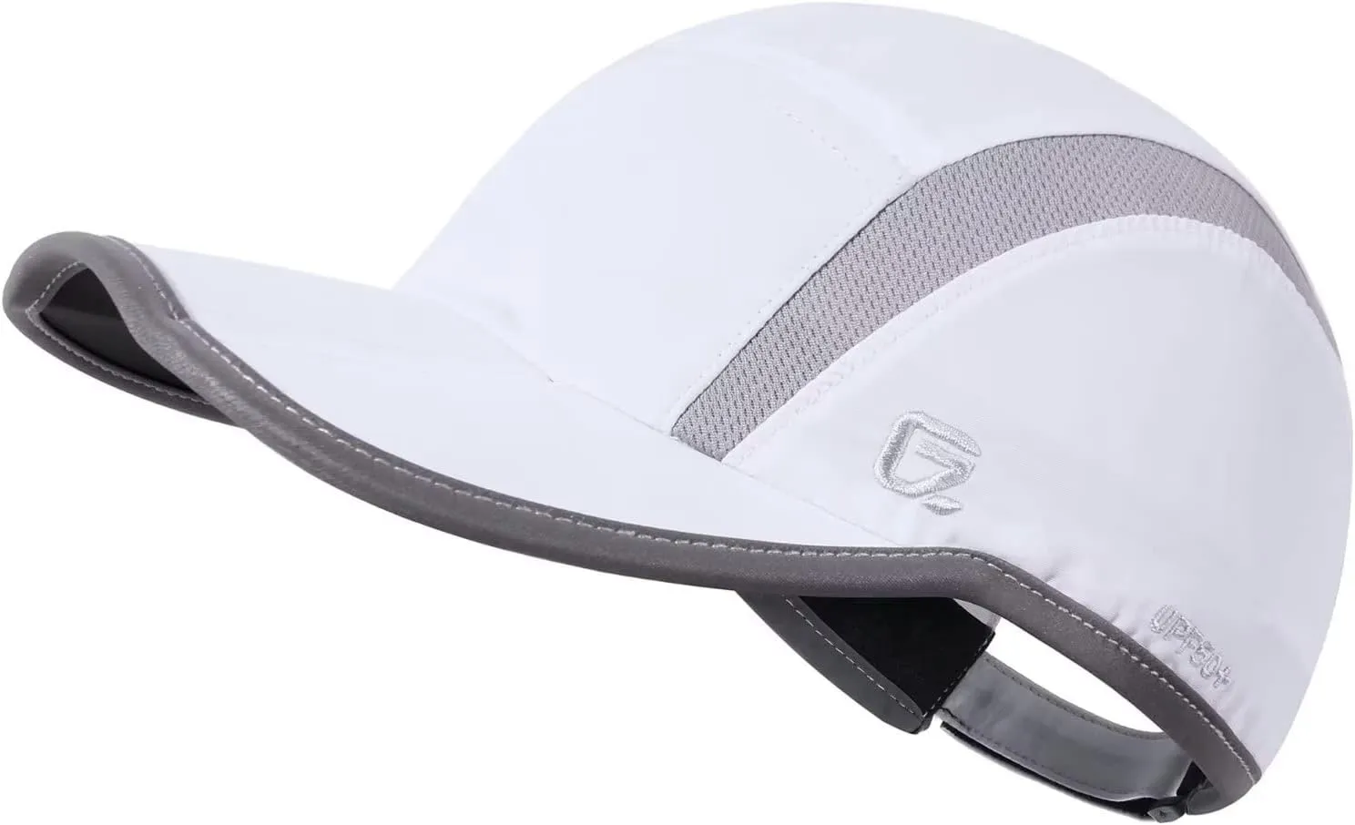 GADIEMKENSD Reflective Folding Outdoor Hat Unstructured Design UPF 50  Sun Protection Sport Hats for Womens and Mens