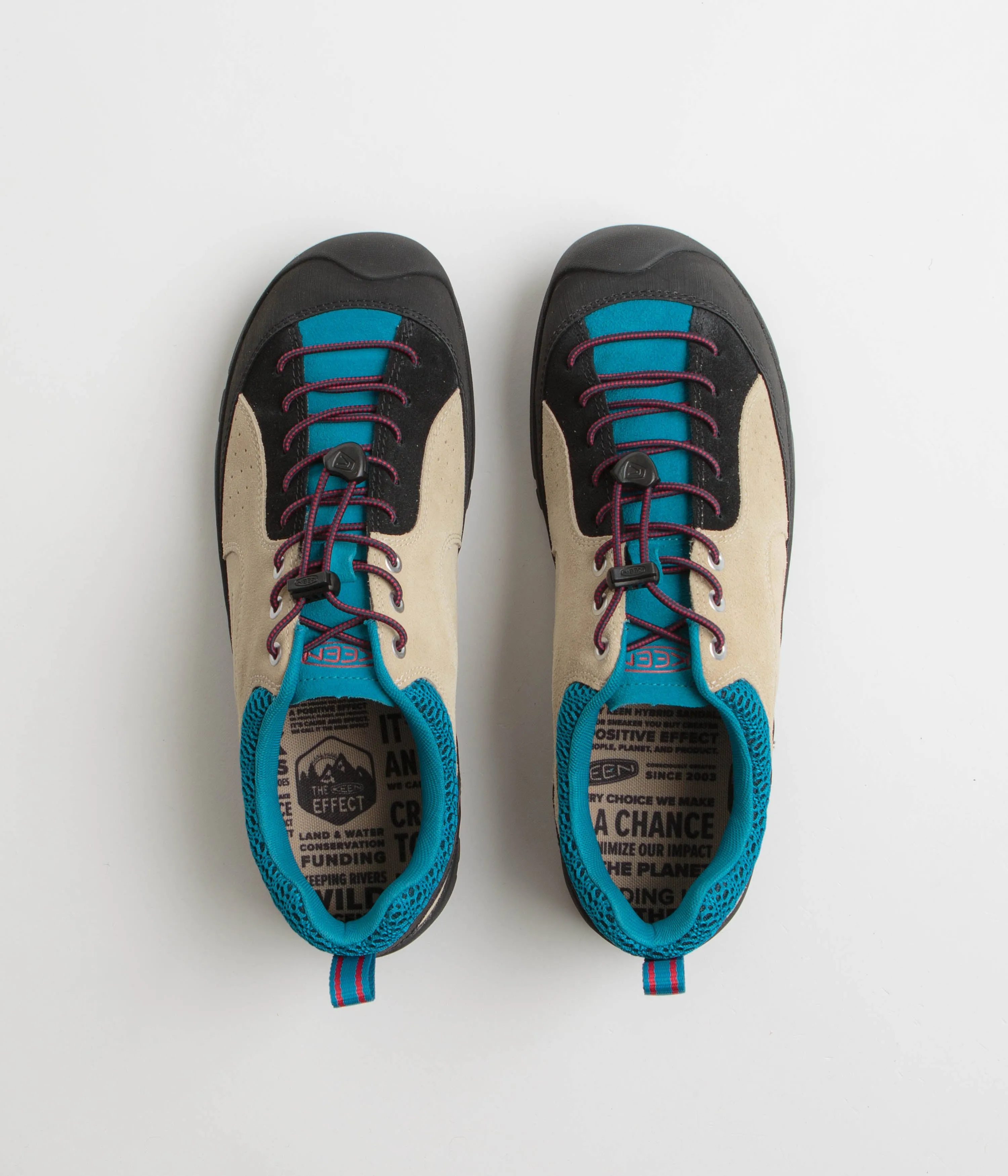Keen Jasper Rocks Shoes - Safari / Fjord Blue