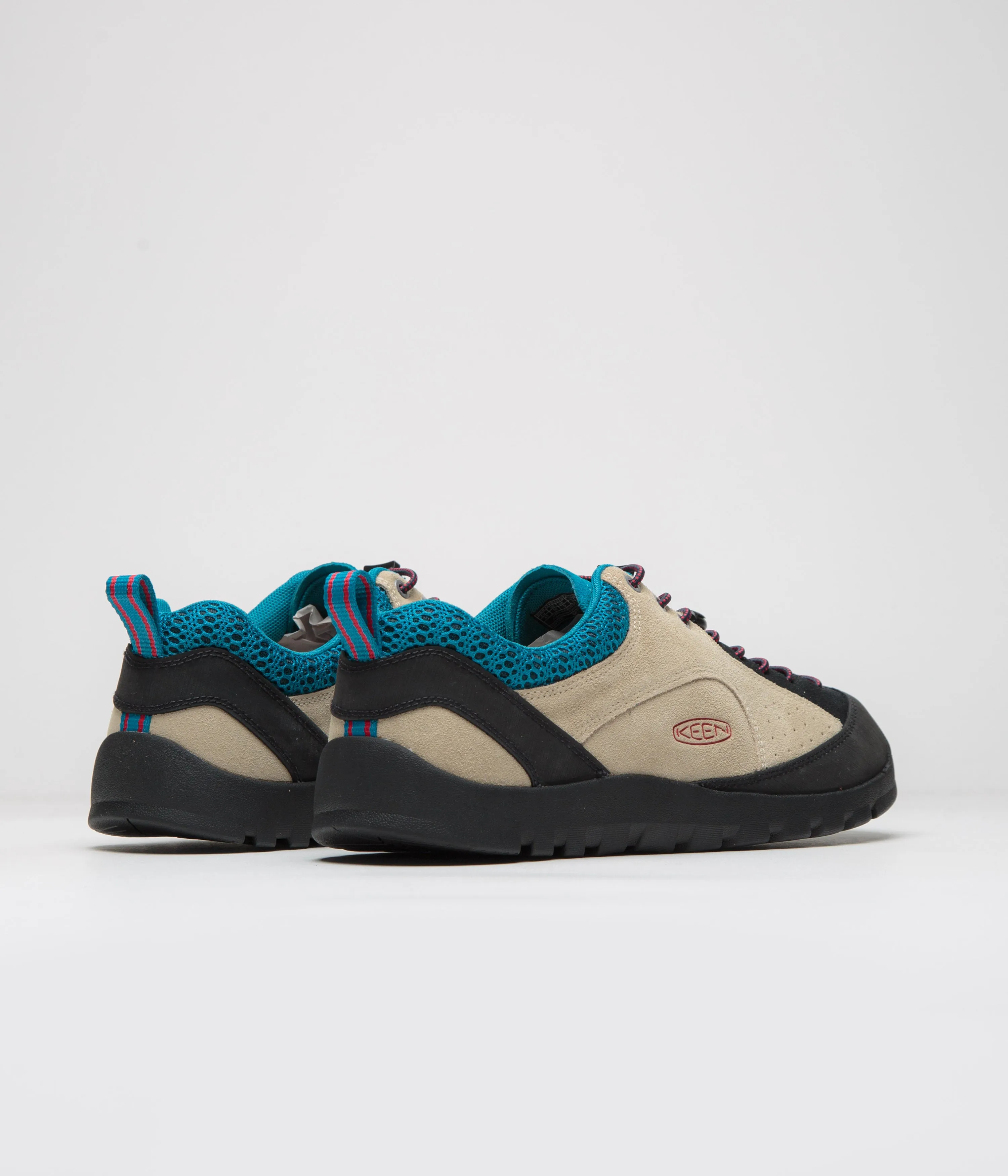 Keen Jasper Rocks Shoes - Safari / Fjord Blue