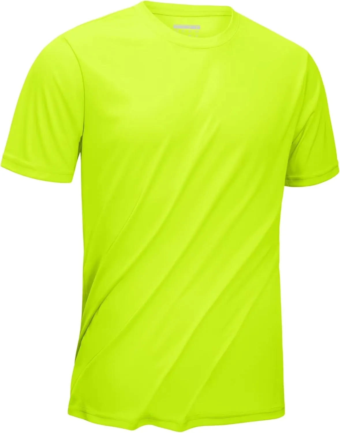 KEFITEVD Men's Short Sleeve UPF 50  Sun Protection Shirts Quick Dry Rashguard Swim Shirt SPF Workout Fishing Athletic T-Shirt