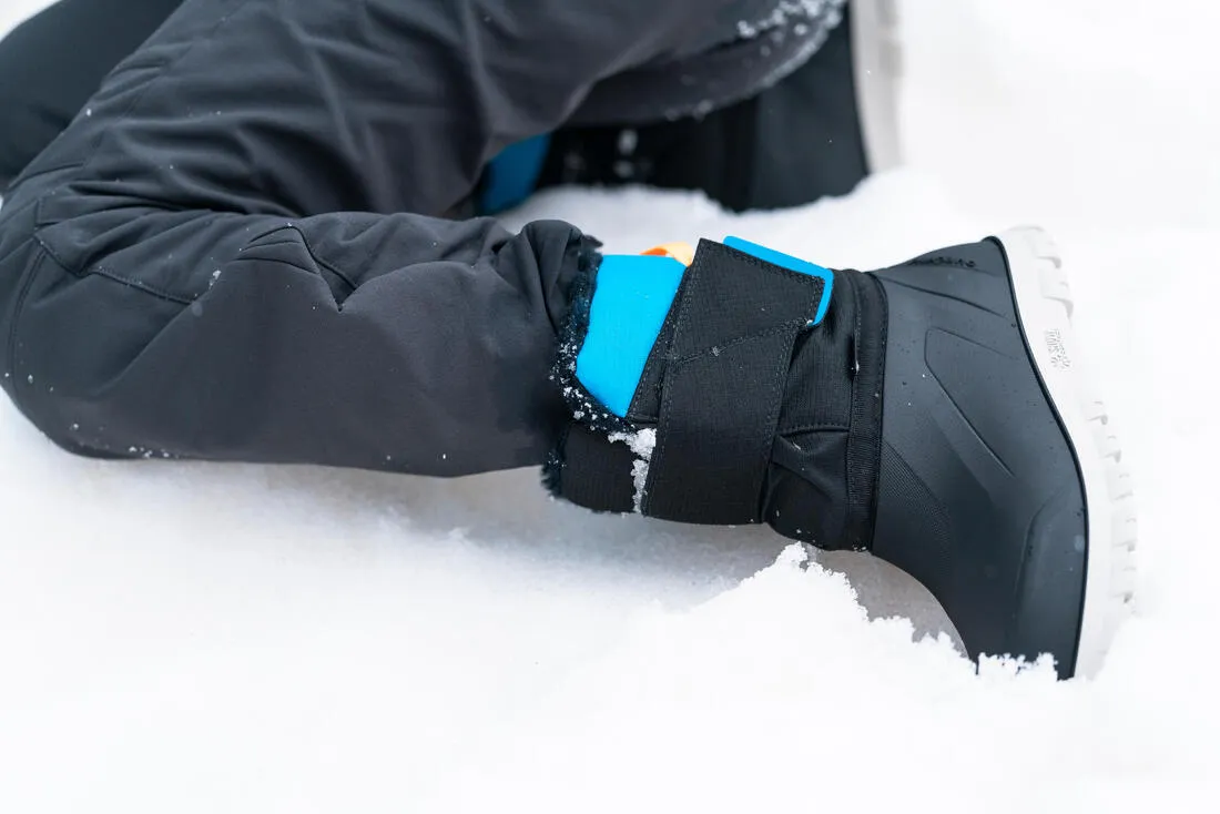 Kids’ warm waterproof snow hiking boots SH500 - Velcro Size 7 - 5.5