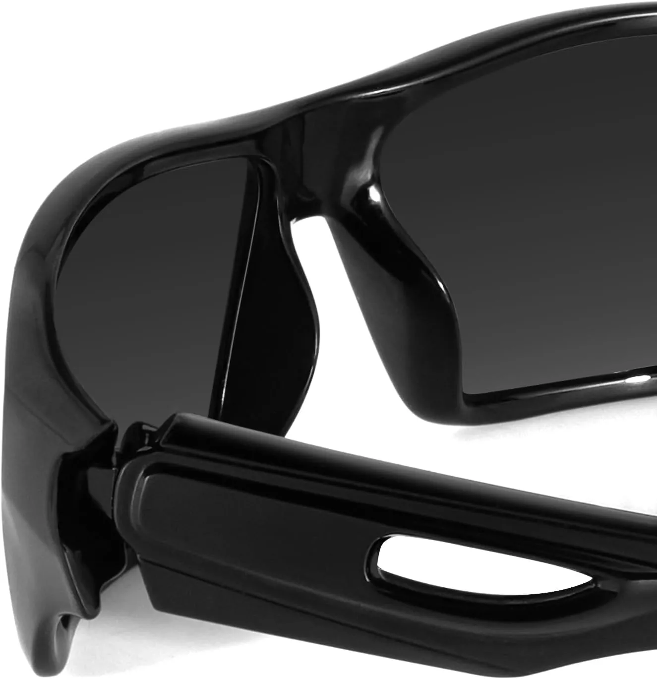 MAXJULI Polarized Wrap Around Sports Sunglasses for Big Heads Men Women UV400 Protection Sun Glasses 8232