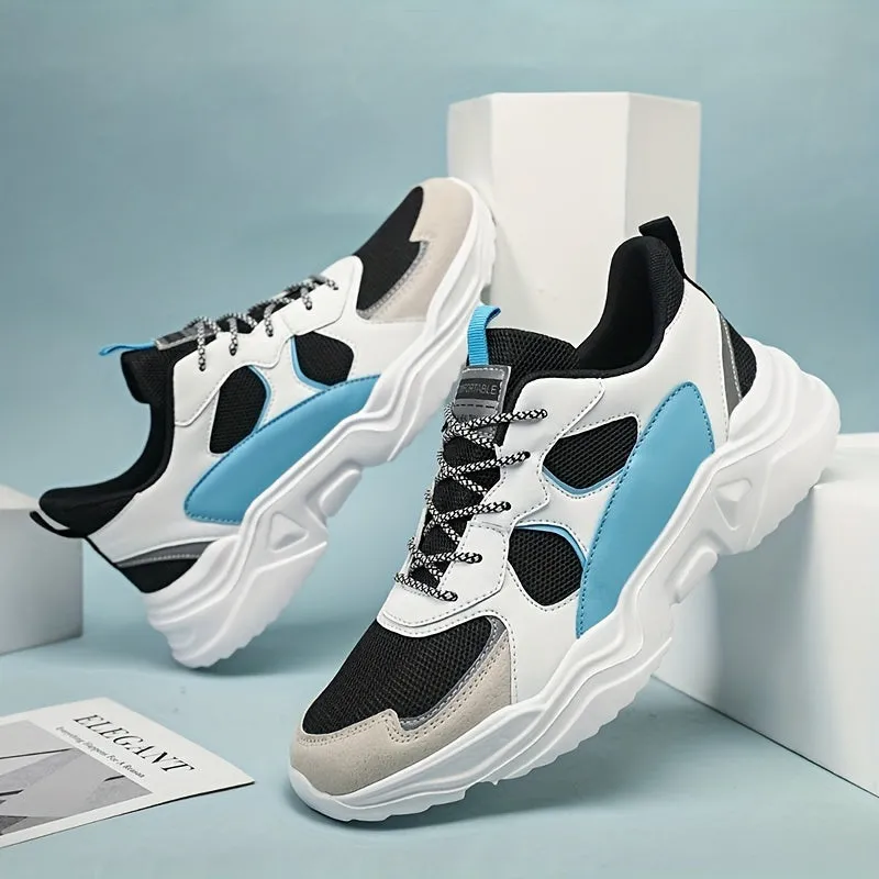 Men's Lightweight Breathable Lace Up Casual Sport Shoes Sneakers