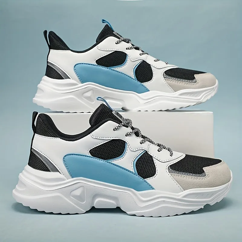 Men's Lightweight Breathable Lace Up Casual Sport Shoes Sneakers