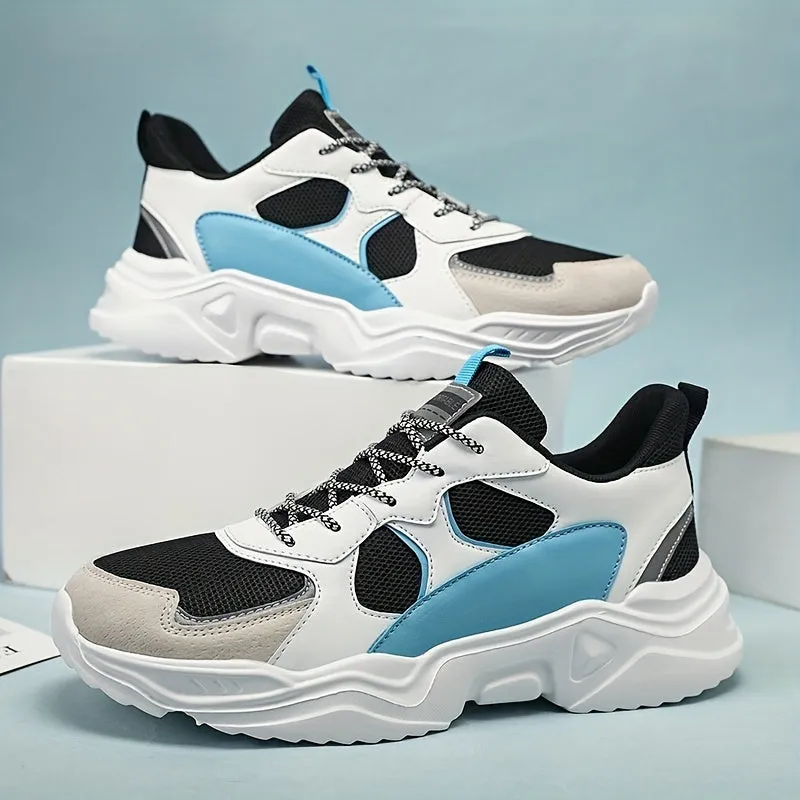 Men's Lightweight Breathable Lace Up Casual Sport Shoes Sneakers