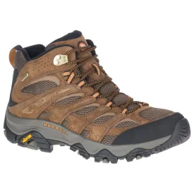 Merrell J035839 Moab 3 Mid Waterproof Hiking Boots for Men - Earth - 13M