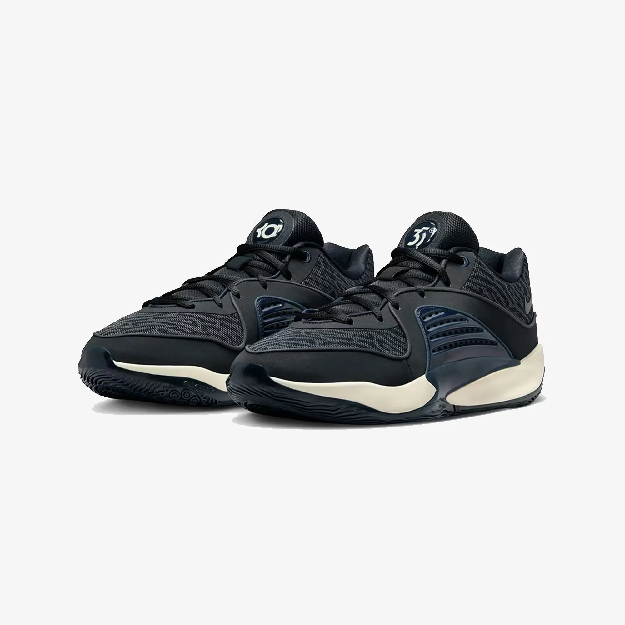 Nike | KEVIN DURANT KD16 EP  { BLACK/BLACK-DK SMOKE GREY-COCONUT MILK